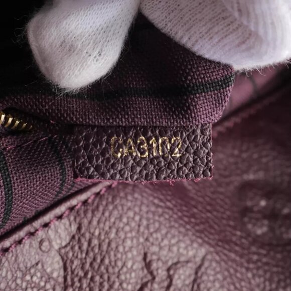 LOUIS VUITTON Artsy MM Shoulder Bag Monogram leather Aube Purple Used - Picture 5 of 7